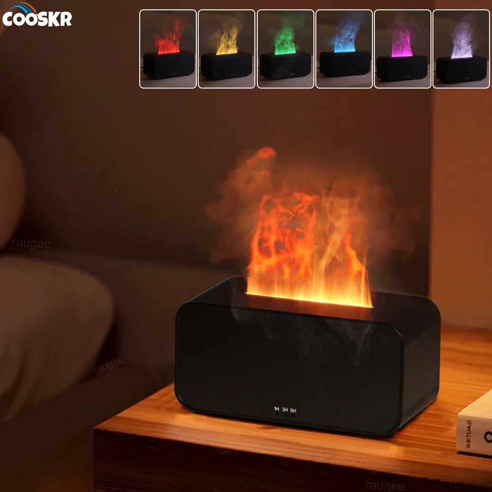 Mini Flame Aroma Diffuser