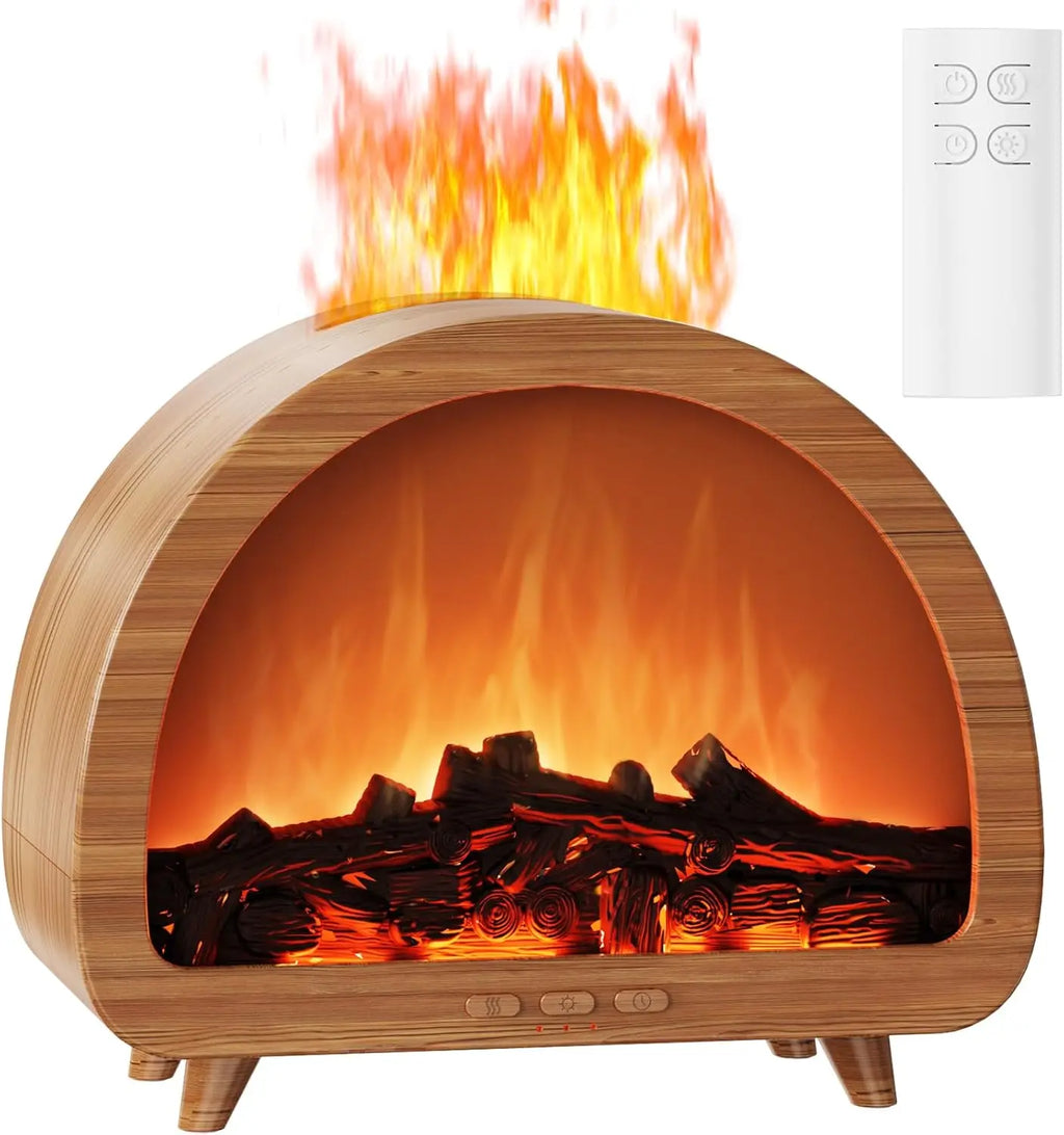 Cool Mist Flame Aroma Diffuser