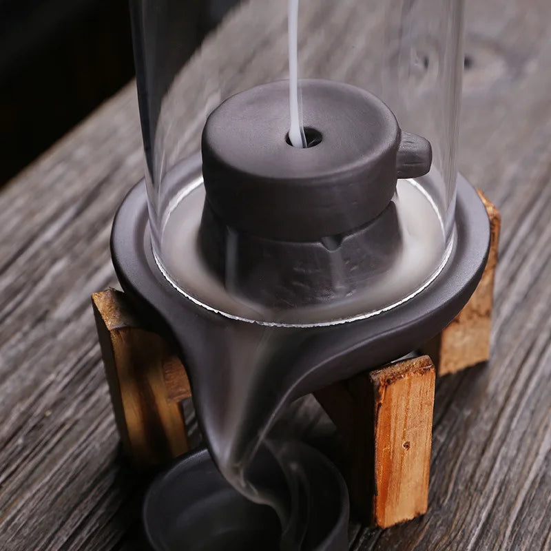 Millstone Ceramic Backflow Incense Burner
