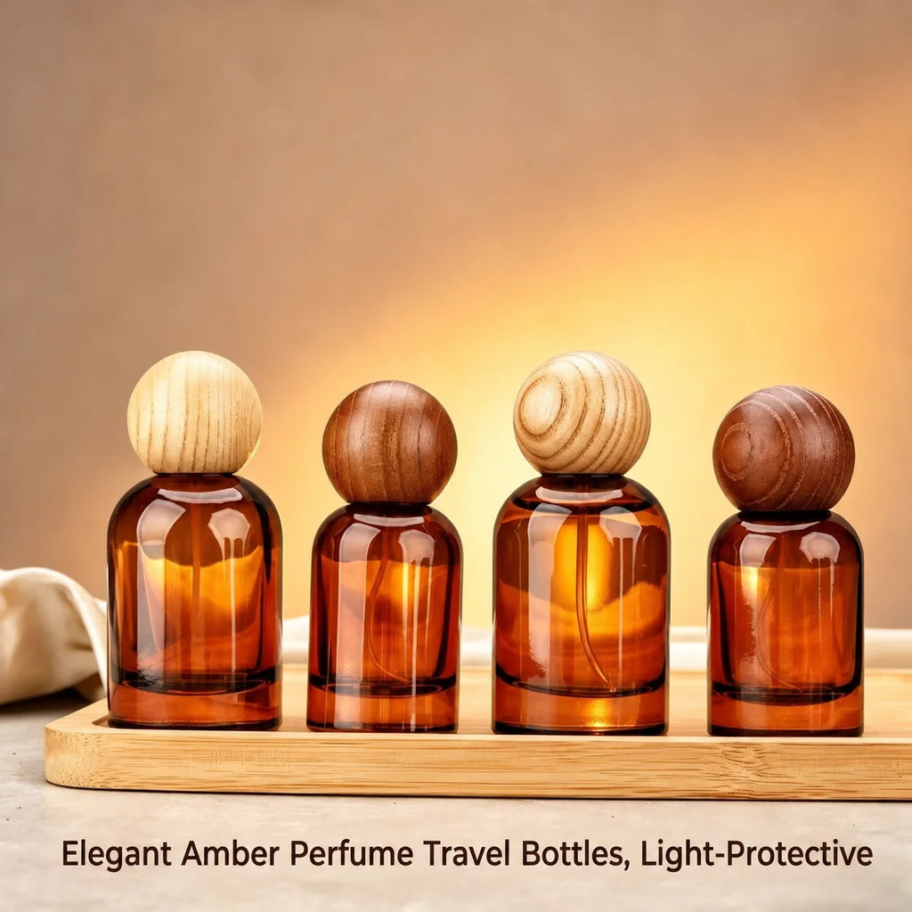 Amber Glass Travel Atomiser
