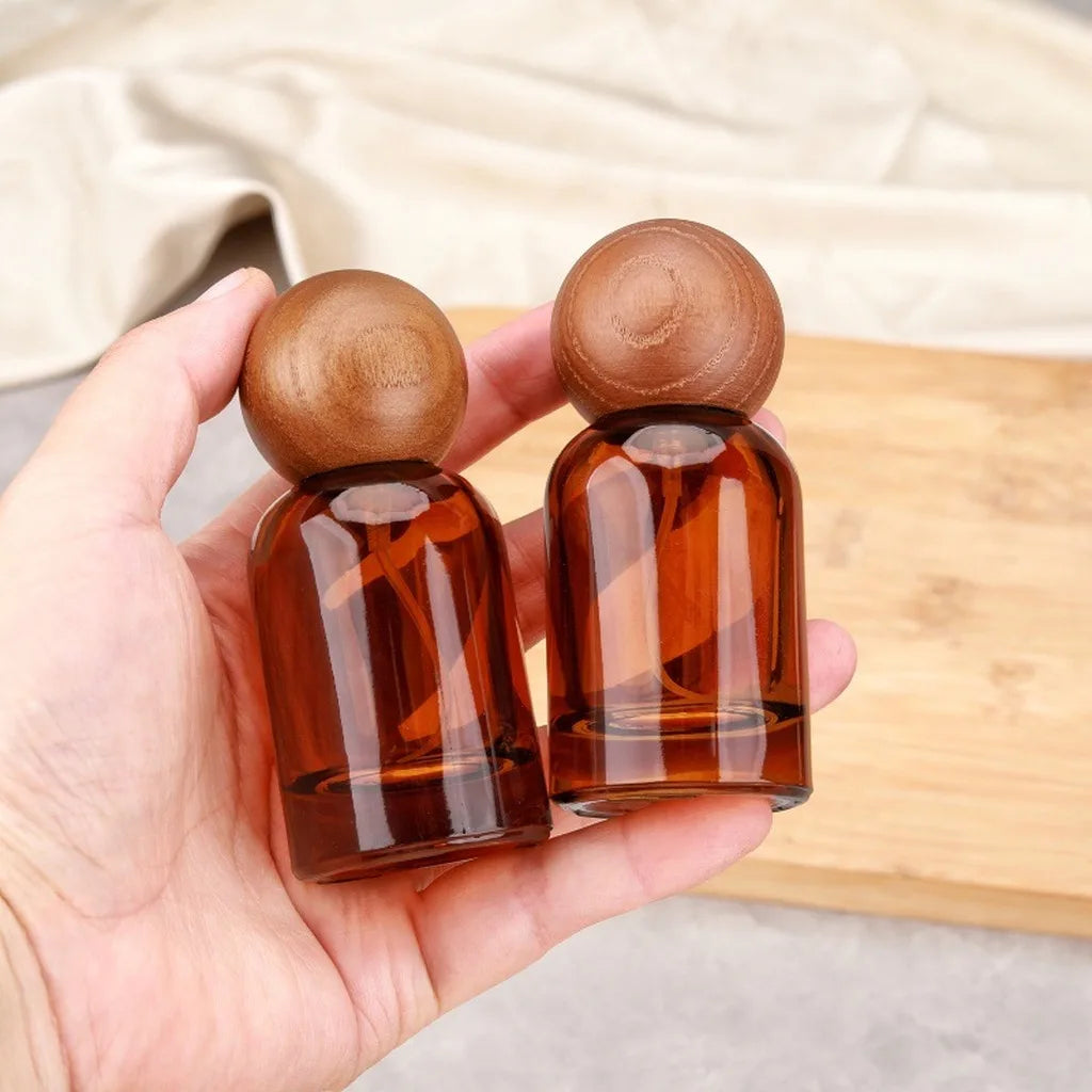 Amber Glass Travel Atomiser