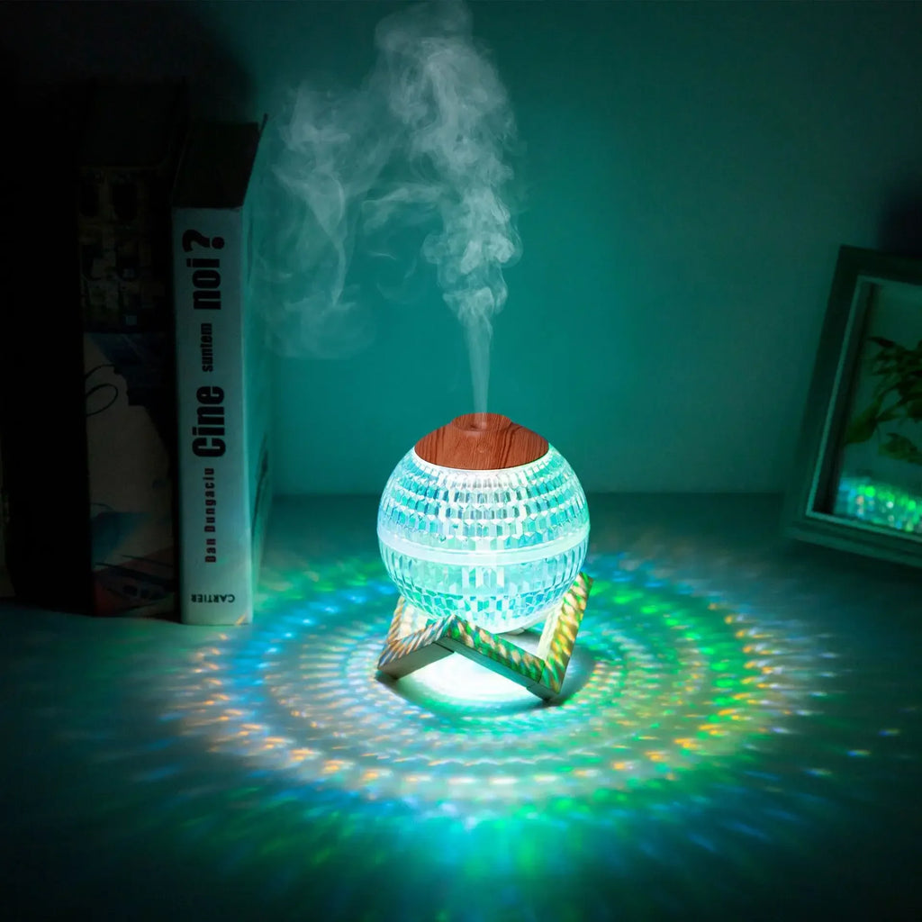 Large Solid Wood Essential Oil Diffuser