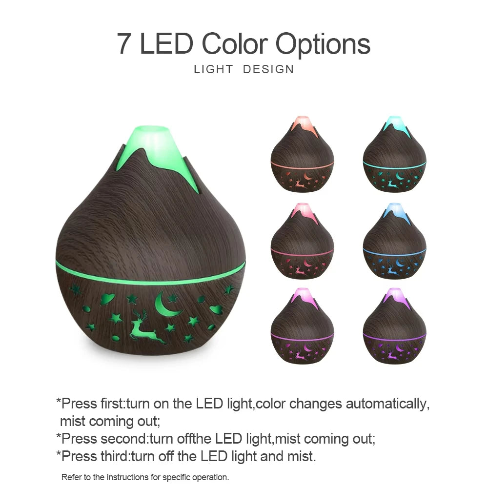 Mini Essential Oil Diffuser, 200 ml
