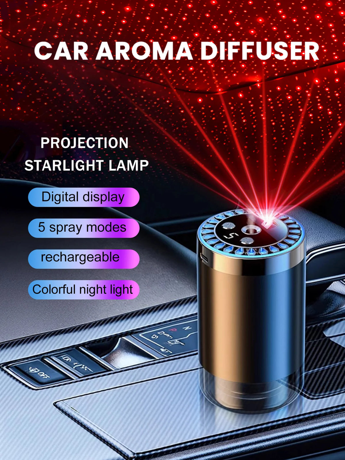 Rechargeable Essential Oil Diffuser