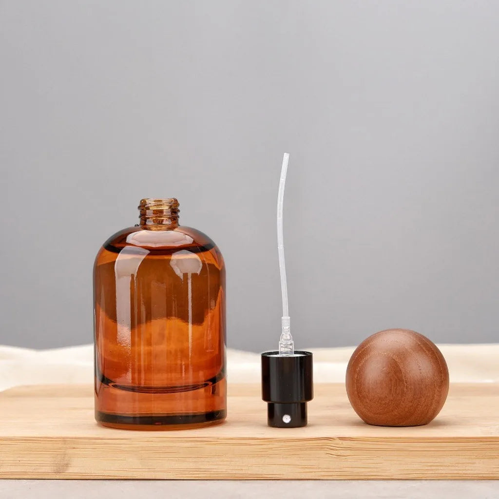 Amber Glass Travel Atomiser