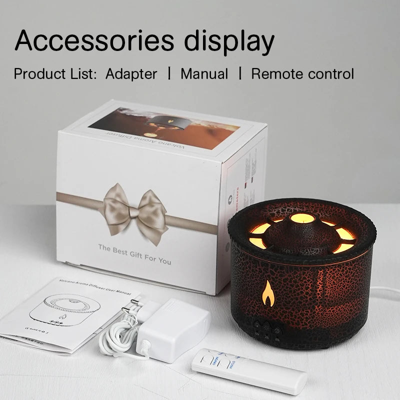 6 Packs EO Set Volcano Aroma Diffuser