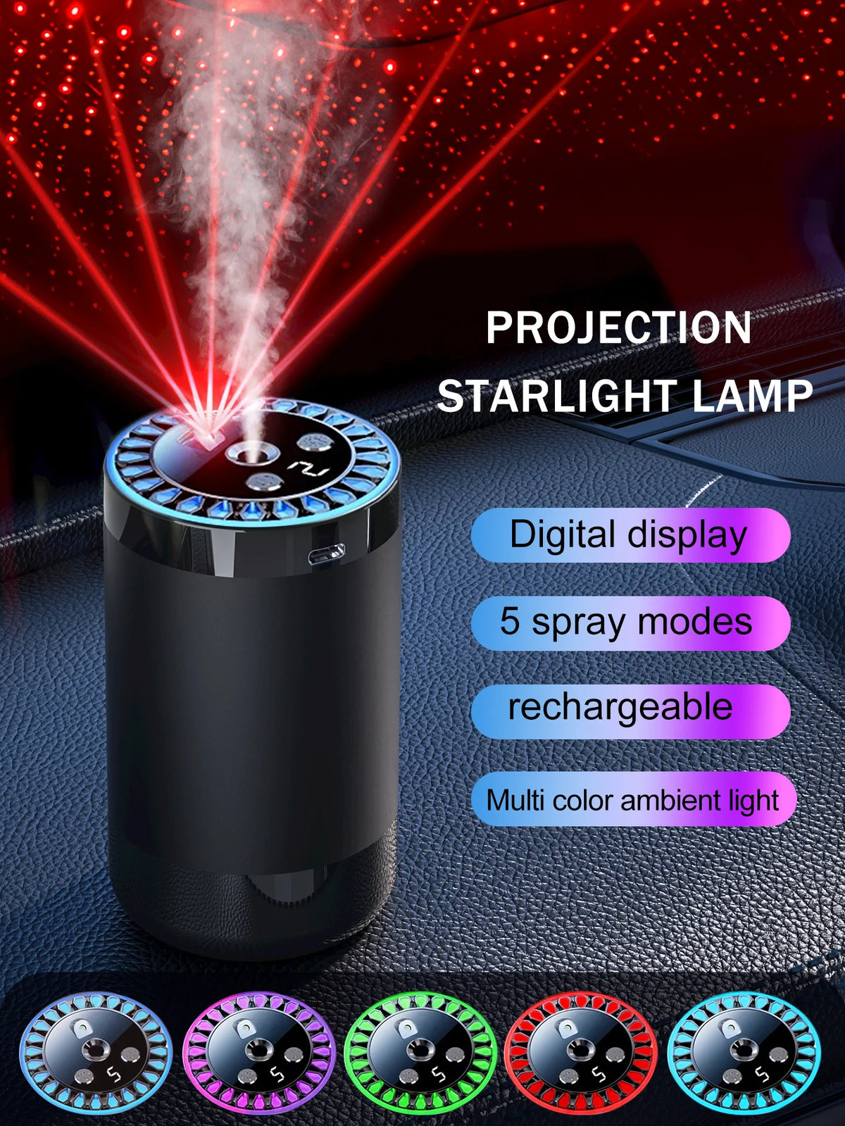 Rechargeable Essential Oil Diffuser