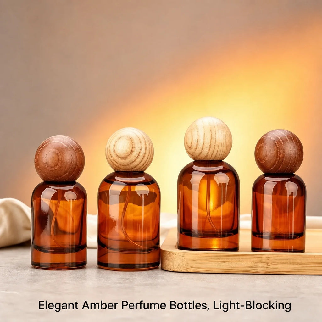 Amber Glass Travel Atomiser