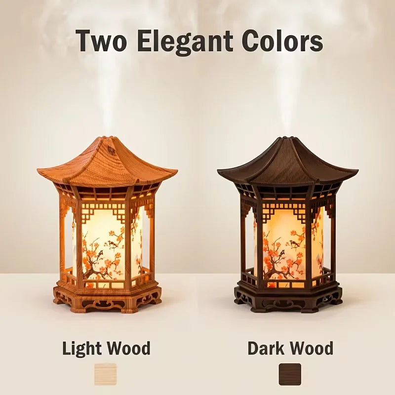 Light Wood Grain Essential Oil Diffuser
