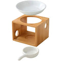 Bamboo Tealight Wax Warmer