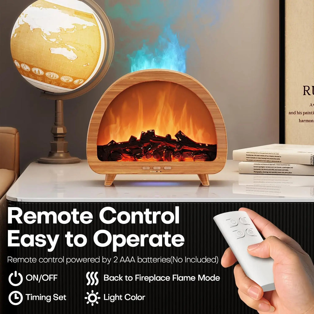 Cool Mist Flame Aroma Diffuser