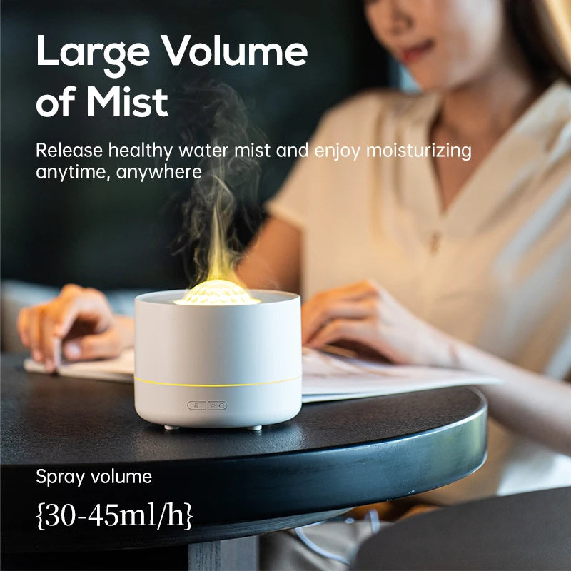 Starry Sky Flame Aroma Diffuser